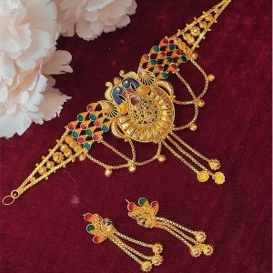 Gold Plated Minori Choker Set